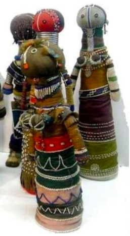 High quality African Ndebles doll